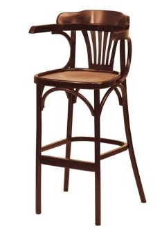 Барный стул Роза деревянный цвет на заказ