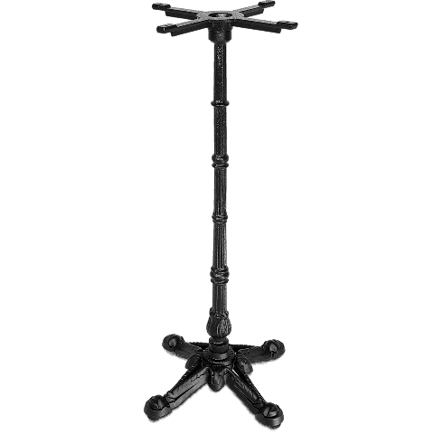 Подстолье чугунное барное Бордо высота 1100 мм