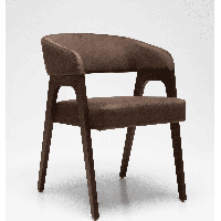 Кресло Берни каркас орех обивка Velvetlux-23