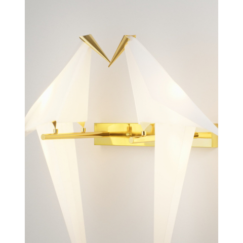 Бра светодиодное Moderli V3076-2WL origami Birds 2*LED*6W