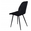 Стул Баттерфляй биг черный velvet lux 12