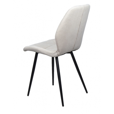 Стул Баттерфляй биг белый velvet lux 58