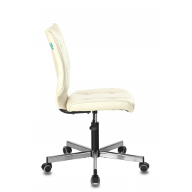 Кресло Бюрократ CH-330M/BEIGE без подлокотников бежевый искусственная кожа крестовина металл