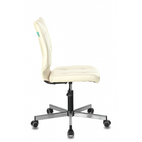 Кресло Бюрократ CH-330M/BEIGE без подлокотников бежевый искусственная кожа крестовина металл