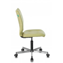 Кресло Бюрократ CH-330M/GREEN без подлокотников зеленый Best 79 искусственная кожа крестовина металл