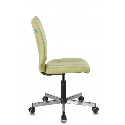 Кресло Бюрократ CH-330M/GREEN без подлокотников зеленый Best 79 искусственная кожа крестовина металл