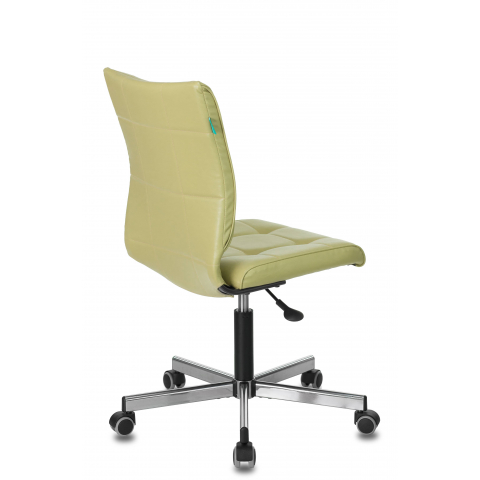 Кресло Бюрократ CH-330M/GREEN без подлокотников зеленый Best 79 искусственная кожа крестовина металл