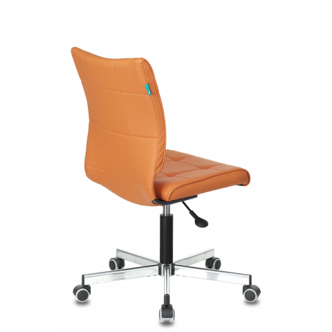 Кресло Бюрократ CH-330M/OR-20 без подлокотников оранжевый сиденье оранжевый искусственная кожа крестовина металл