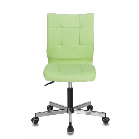 Кресло Бюрократ CH-330M/VELV81 светло-салатовый Velvet 81 крестовина металл