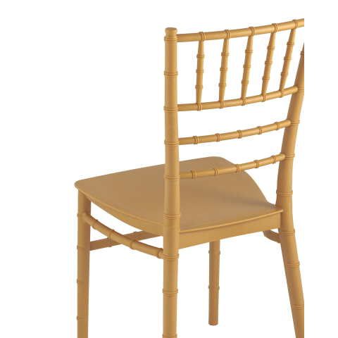 Стул Chiavari (Кьявари) пластик золотой
