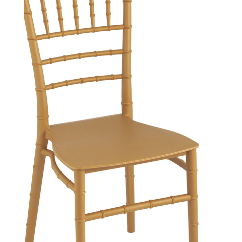 Стул Chiavari (Кьявари) пластик золотой