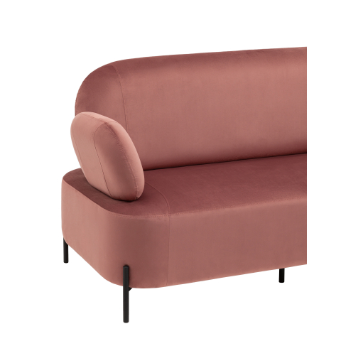 Диван Кэнди велюр пыльно-розовый