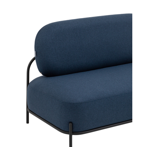 Диван Стоун рогожка синий