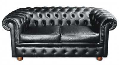 Мягкий диван Честер с подлокотниками