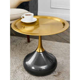 Дизайнерский журнальный стол 0807DT d=510 мм