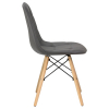 Мягкий стул Eames soft серый