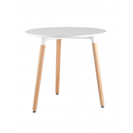 Стол DST круглый белый