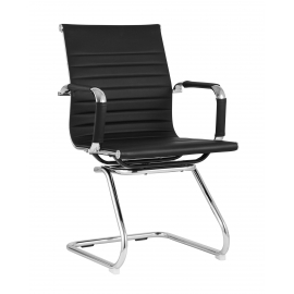 Кресло для посетителей TopChairs Visit черное