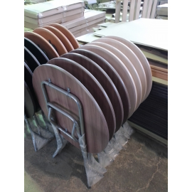 Круглый складной стол Окленд d=700 мм