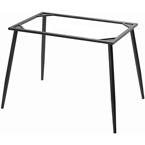 Каркас для стола Жирона металлический с конусными ножками