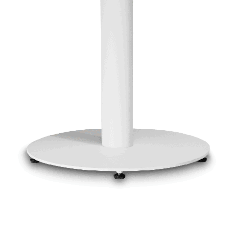 Металлическое подстолье для стола Класс белого цвета