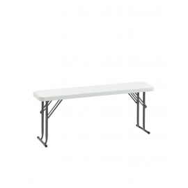 Комплект стола и двух скамеек Кейт белый