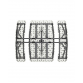 Комплект стола и двух скамеек Кейт детский раскладной белый