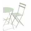 Комплект стола и двух стульев Бистро светло-зеленый