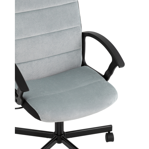 Компьютерное кресло TopChairs ST-TRACER серо-голубой