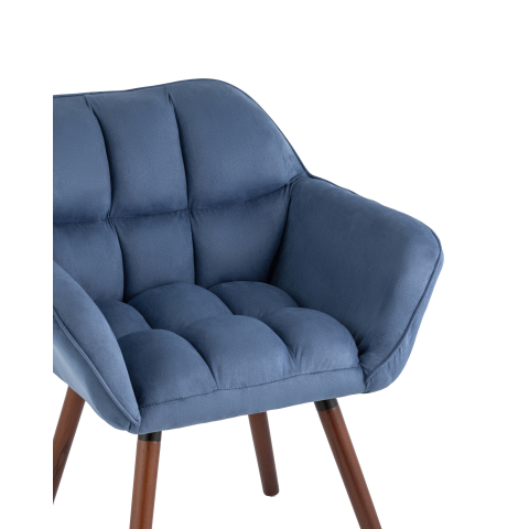 Кресло Брайан глубокий синий