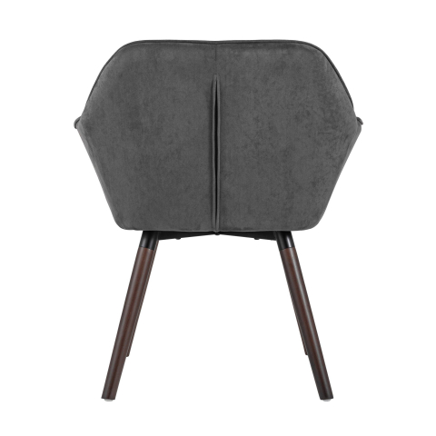 Кресло Брайан темно-серое