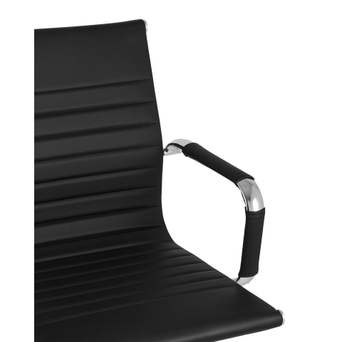 Кресло для посетителей TopChairs Visit черное