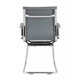 Кресло для посетителей TopChairs Visit серое