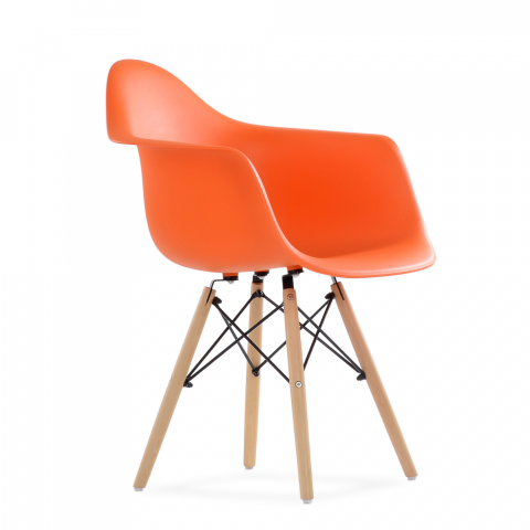 Кресло Eames DAW оранжевый