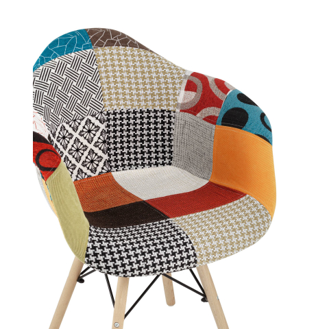 Кресло DSW пэчворк