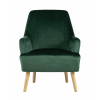 Кресло Хантер велюр зеленый