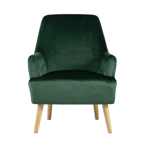 Кресло Хантер велюр зеленый