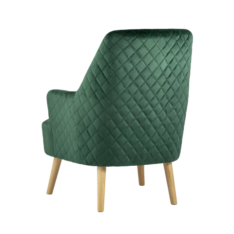 Кресло Хантер велюр зеленый
