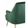 Кресло Хантер велюр зеленый