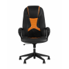 Кресло игровое TopChairs ST-CYBER 8 черный/оранжевый