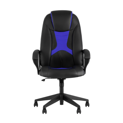 Кресло игровое TopChairs ST-CYBER 8 черный/синий