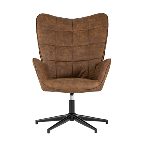 Кресло Ирис вращающееся коричневое
