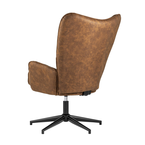Кресло Ирис вращающееся коричневое
