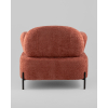 Кресло Кэнди ткань букле коралловый
