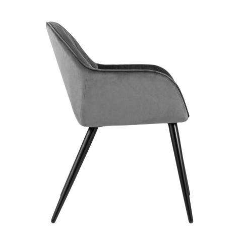 Кресло Кристи серое