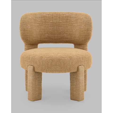 Кресло лаунж Fani горчичный