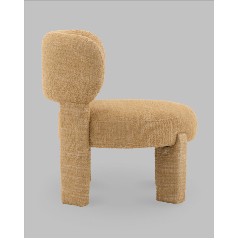 Кресло лаунж Fani горчичный