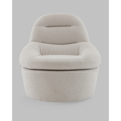 Кресло лаунж Fir светло-серый