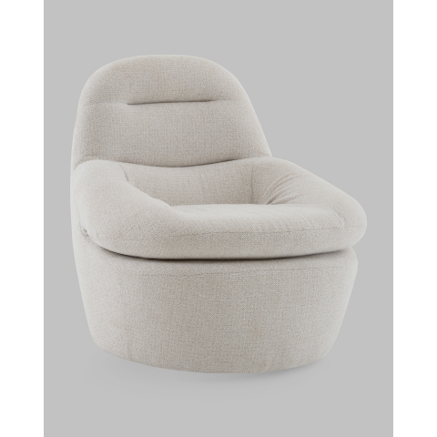 Кресло лаунж Fir светло-серый