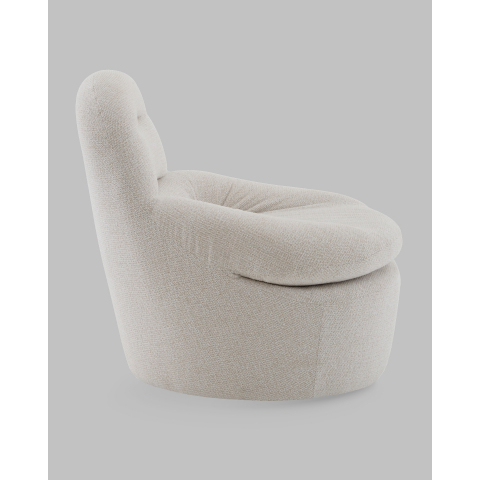 Кресло лаунж Fir светло-серый